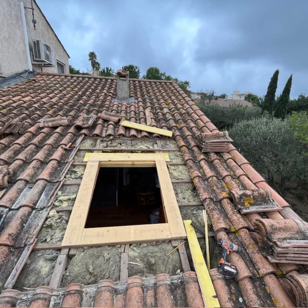 Pose et remplacement de fenêtre de toit Velux