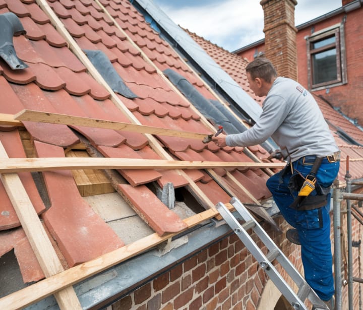 Charpente rénovée à Mérignac bois traité contre les insectes xylophages